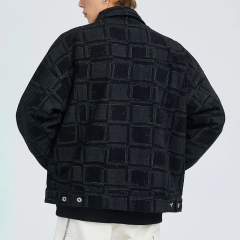 Wholesale custom all over printing contrasting color turn down collar button up men designer denim jacket,Shuliqi Apparel - Men's Clothing Wholesale Manufacturer,Wholesale custom all over printing contrasting color turn down collar button up men designer denim jacket
