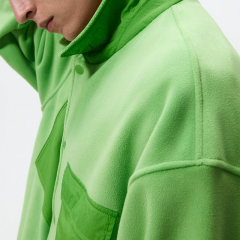 OEM custom logo high quality flap pockets button up regular fit contrast fleece overshirt men designer jacket,Shuliqi Apparel - Men's Clothing Wholesale Manufacturer,OEM custom logo high quality flap pockets button up regular fit contrast fleece overshirt men designer jacket