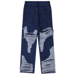 Custom Hip Hop Ripped Homme Fashion Straight Loose Flare Stacked Denim Jeans Patch Cargo Work Luxury Jeans Men,Shuliqi Apparel - Men's Clothing Wholesale Manufacturer,Custom Hip Hop Ripped Homme Fashion Straight Loose Flare Stacked Denim Jeans Patch Cargo Work Luxury Jeans Men