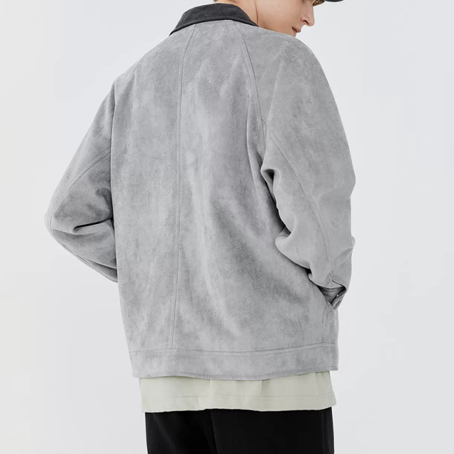OEM Wholesale Custom Logo High Quality Corduroy Collar Button Up Suede Regular Fit Men Casual Work Jacket,Shuliqi Apparel - Men's Clothing Wholesale Manufacturer,OEM Wholesale Custom Logo High Quality Corduroy Collar Button Up Suede Regular Fit Men Casual Work Jacket
