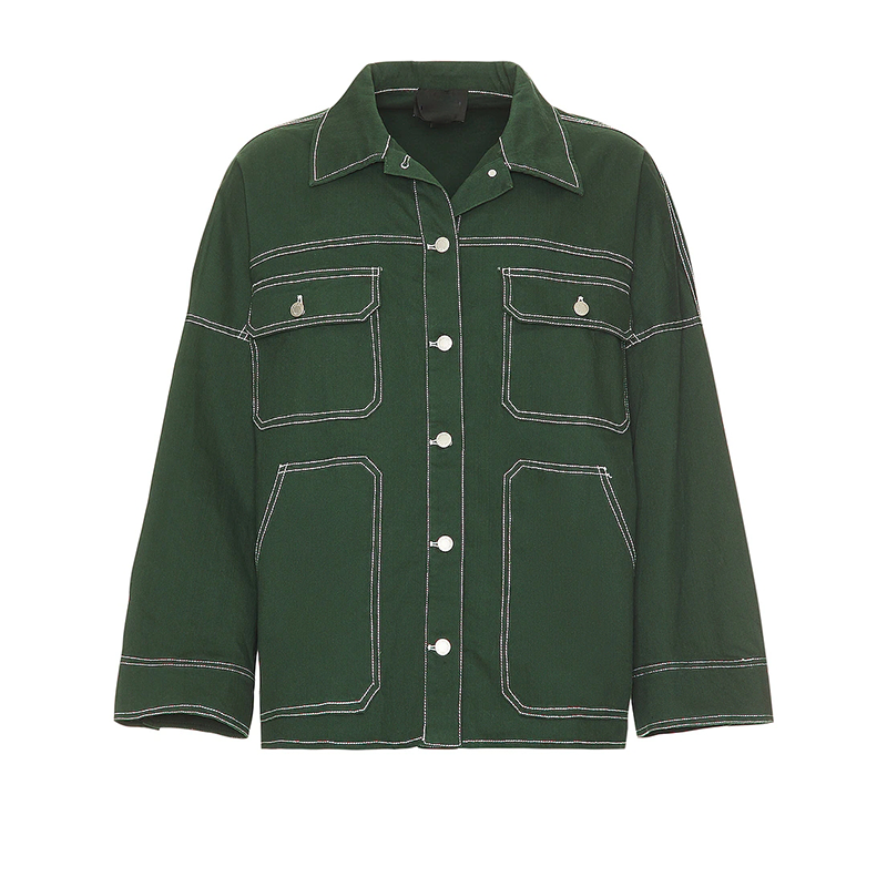 OEM custom logo high quality contrast stitching 100% Cotton regular fit button up men work jacket,Shuliqi Apparel - Men's Clothing Wholesale Manufacturer,OEM custom logo high quality contrast stitching 100% Cotton regular fit button up men work jacket