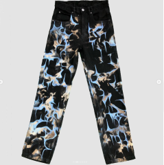 Custom Hip Hop Baggy Patchwork Flare Stacked Denim Jeans Luxury Vintage Fashion Men's Design Jeans,Shuliqi Apparel - Men's Clothing Wholesale Manufacturer,Custom Hip Hop Baggy Patchwork Flare Stacked Denim Jeans Luxury Vintage Fashion Men's Design Jeans