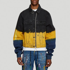 OEM Service Tie Dyed Men Custom Logo Washed Fashion Denim Fall Jacket Buttons Front Long Sleeve Cotton Street Outwear,Shuliqi Apparel - Men's Clothing Wholesale Manufacturer,OEM Service Tie Dyed Men Custom Logo Washed Fashion Denim Fall Jacket Buttons Front Long Sleeve Cotton Street Outwear