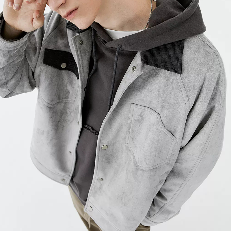 OEM Wholesale Custom Logo High Quality Corduroy Collar Button Up Suede Regular Fit Men Casual Work Jacket,Shuliqi Apparel - Men's Clothing Wholesale Manufacturer,OEM Wholesale Custom Logo High Quality Corduroy Collar Button Up Suede Regular Fit Men Casual Work Jacket