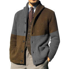 custom oversized plain blank Men's knitted sweater cardigan plain blank long sleeve winter casual cardigan,Shuliqi Apparel - Men's Clothing Wholesale Manufacturer,custom oversized plain blank Men's knitted sweater cardigan plain blank long sleeve winter casual cardigan