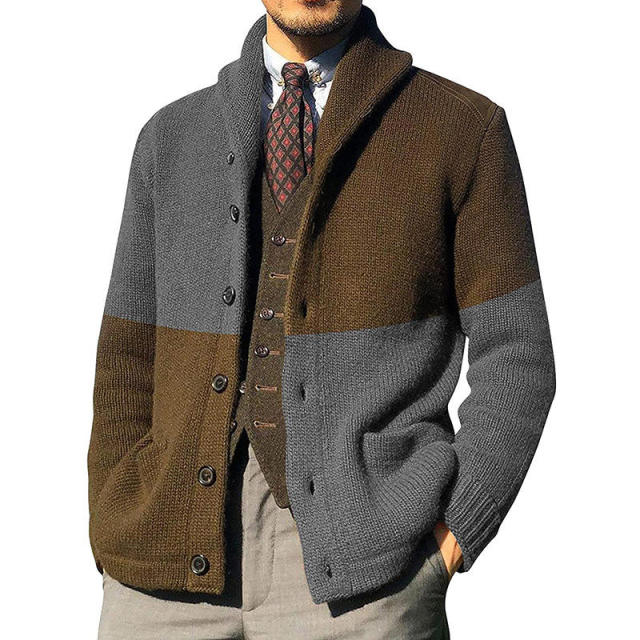custom oversized plain blank Men's knitted sweater cardigan plain blank long sleeve winter casual cardigan,Shuliqi Apparel - Men's Clothing Wholesale Manufacturer,custom oversized plain blank Men's knitted sweater cardigan plain blank long sleeve winter casual cardigan