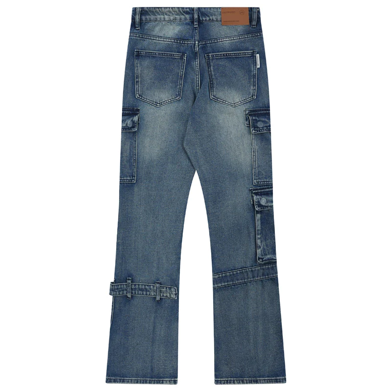 Custom Wholesale 100% Cotton High Quality Stylish Vintage Hip Hop Skinny Fit Patches Flare Stacked Denim Jeans,Shuliqi Apparel - Men's Clothing Wholesale Manufacturer,Custom Wholesale 100% Cotton High Quality Stylish Vintage Hip Hop Skinny Fit Patches Flare Stacked Denim Jeans