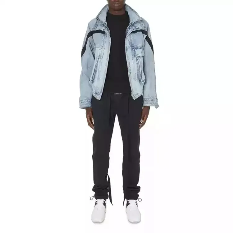 Hot Sale New Fashion Men Street Wear Washed Full Length Sleeve Blue Washed Men Custom Logo Denim Jacket,Shuliqi Apparel - Men's Clothing Wholesale Manufacturer,Hot Sale New Fashion Men Street Wear Washed Full Length Sleeve Blue Washed Men Custom Logo Denim Jacket