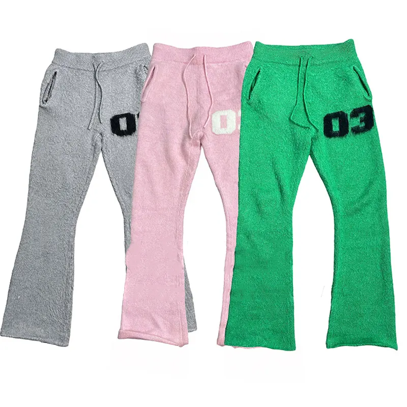 Winter Streetwear High Quality Mohair Flare Bottom SweatPants Unisex Drawstring Long Streetwear Flared Mohair Pants For Men,Shuliqi Apparel - Men's Clothing Wholesale Manufacturer,Winter Streetwear High Quality Mohair Flare Bottom SweatPants Unisex Drawstring Long Streetwear Flared Mohair Pants For Men