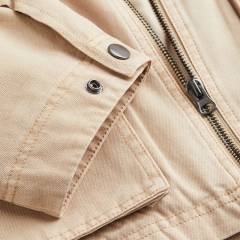 OEM Custom Logo 100% Canvas Cotton Multi Pockets Zip Up Corduroy Collar Men Casual Work Jacket,Shuliqi Apparel - Men's Clothing Wholesale Manufacturer,OEM Custom Logo 100% Canvas Cotton Multi Pockets Zip Up Corduroy Collar Men Casual Work Jacket