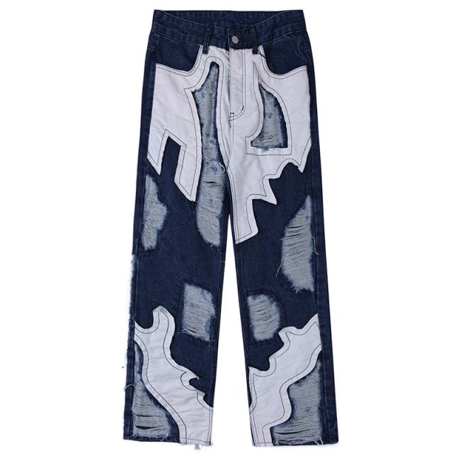 Custom Hip Hop Baggy Patchwork Flare Stacked Denim Jeans Luxury Vintage Fashion Men's Design Jeans,Shuliqi Apparel - Men's Clothing Wholesale Manufacturer,Custom Hip Hop Baggy Patchwork Flare Stacked Denim Jeans Luxury Vintage Fashion Men's Design Jeans