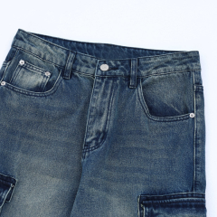 Custom Wholesale 100% Cotton High Quality Stylish Vintage Hip Hop Skinny Fit Patches Flare Stacked Denim Jeans,Shuliqi Apparel - Men's Clothing Wholesale Manufacturer,Custom Wholesale 100% Cotton High Quality Stylish Vintage Hip Hop Skinny Fit Patches Flare Stacked Denim Jeans