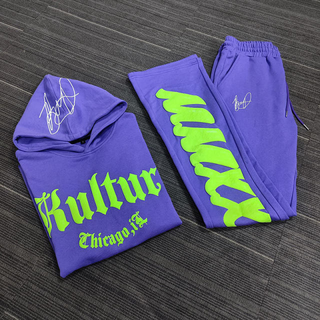 Streetwear mens slim fit tracksuit custom sweat suits high quality sweatsuits stacked hoodie and jogger set,Shuliqi Apparel - Men's Clothing Wholesale Manufacturer,Streetwear mens slim fit tracksuit custom sweat suits high quality sweatsuits stacked hoodie and jogger set