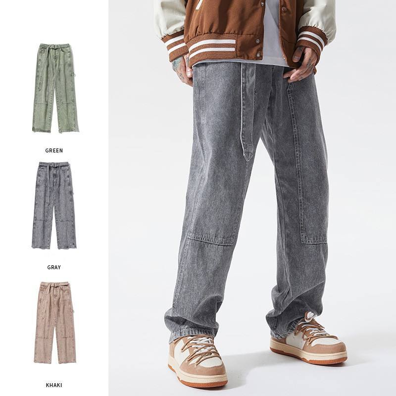 custom manufacturer 100% cotton fashion High Street American style jeans fashion color jeans loose men's and women's jeans,Shuliqi Apparel - Men's Clothing Wholesale Manufacturer,custom manufacturer 100% cotton fashion High Street American style jeans fashion color jeans loose men's and women's jeans