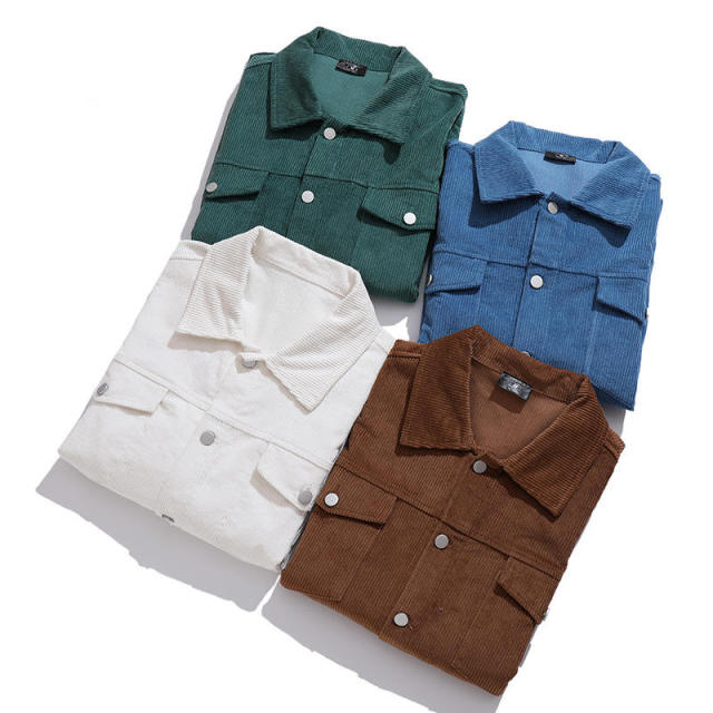 customized high quality men corduroy jacket custom plus size causal man fashion streetwear jacket for winter,Shuliqi Apparel - Men's Clothing Wholesale Manufacturer,customized high quality men corduroy jacket custom plus size causal man fashion streetwear jacket for winter