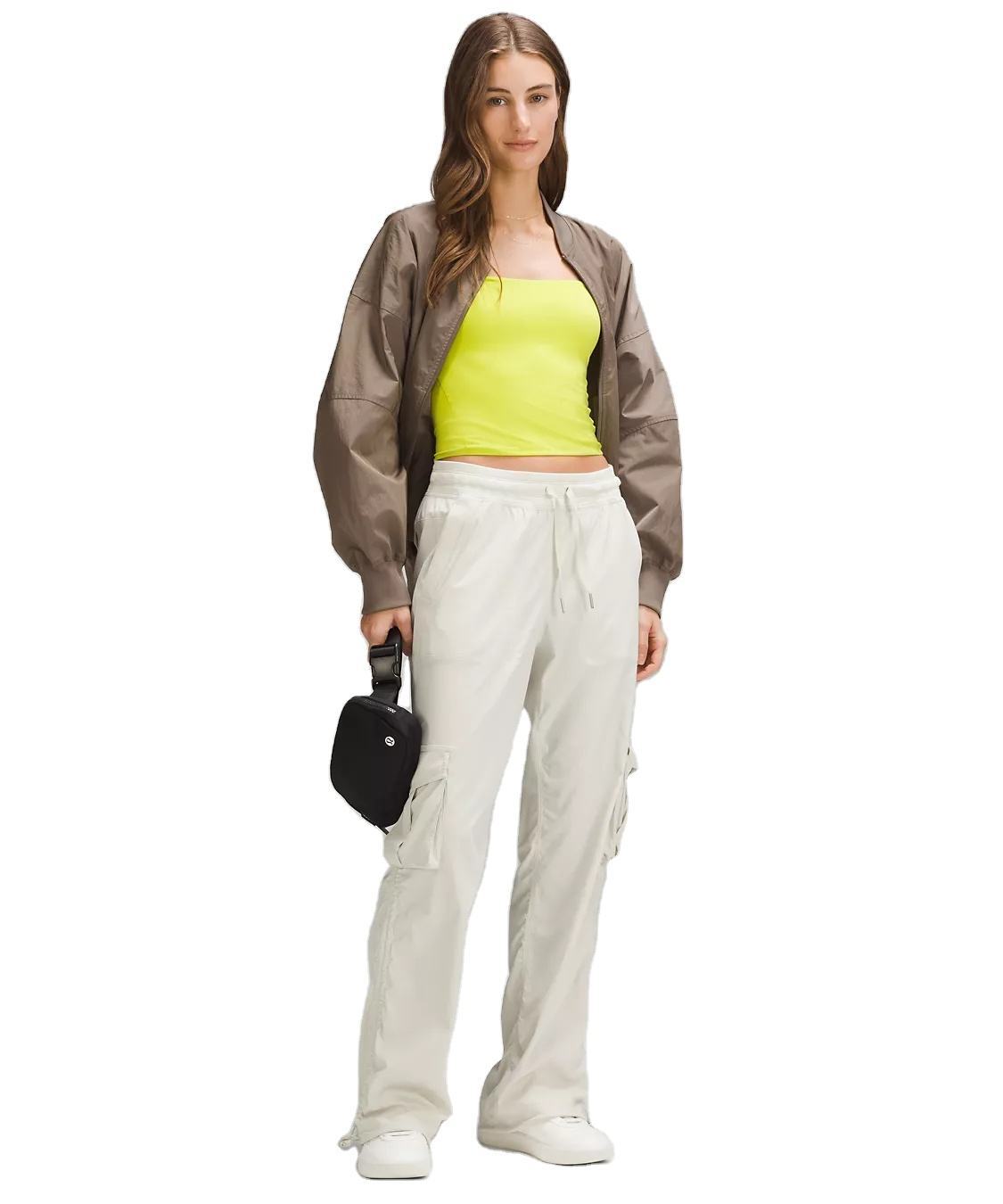 Custom Women Casual Pants White Loose Overalls Mid-Waist Multiple Pockets Retractable Trousers Daily Simple Full-Length Pants,Shuliqi Apparel - Men's Clothing Wholesale Manufacturer,Custom Women Casual Pants White Loose Overalls Mid-Waist Multiple Pockets Retractable Trousers Daily Simple Full-Length Pants