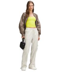 Custom Women Casual Pants White Loose Overalls Mid-Waist Multiple Pockets Retractable Trousers Daily Simple Full-Length Pants,Shuliqi Apparel - Men's Clothing Wholesale Manufacturer,Custom Women Casual Pants White Loose Overalls Mid-Waist Multiple Pockets Retractable Trousers Daily Simple Full-Length Pants