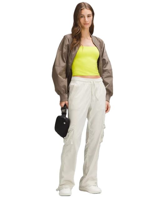 Custom Women Casual Pants White Loose Overalls Mid-Waist Multiple Pockets Retractable Trousers Daily Simple Full-Length Pants,Shuliqi Apparel - Men's Clothing Wholesale Manufacturer,Custom Women Casual Pants White Loose Overalls Mid-Waist Multiple Pockets Retractable Trousers Daily Simple Full-Length Pants