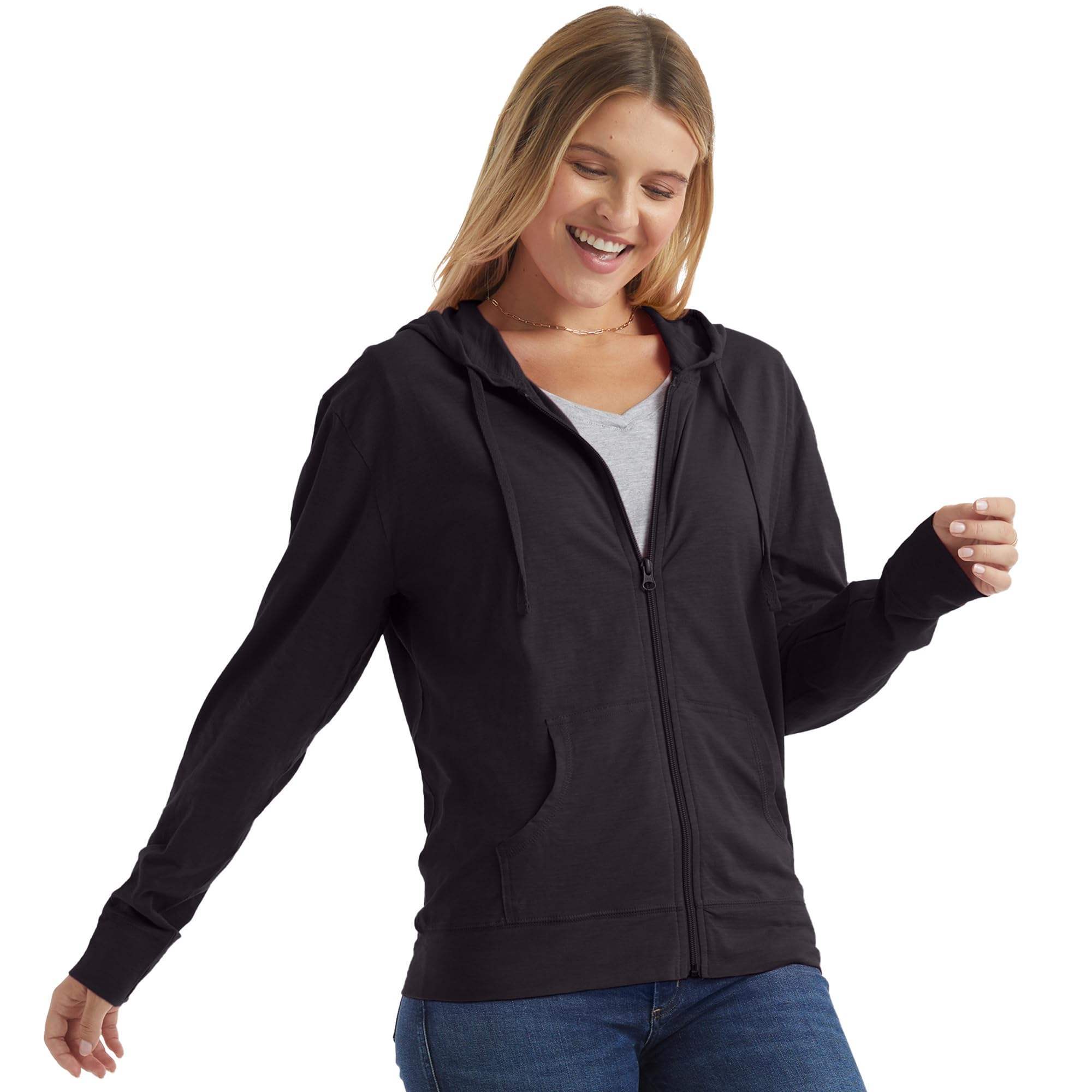 Custom Womens Zip Up Hoodie All Black Sweatshirt Zipper Hoodie Thin Spring and Autumn Slim Fit hooded jacket for Women,Shuliqi Apparel - Men's Clothing Wholesale Manufacturer,Custom Womens Zip Up Hoodie All Black Sweatshirt Zipper Hoodie Thin Spring and Autumn Slim Fit hooded jacket for Women