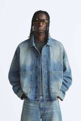 Custom Mens Denim Jacket Retro Washed Distressed Jacket Oversize Version Fashionable Simple and Advanced,Shuliqi Apparel - Men's Clothing Wholesale Manufacturer,Custom Mens Denim Jacket Retro Washed Distressed Jacket Oversize Version Fashionable Simple and Advanced