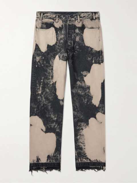Custom Men's Jeans with Contrasting Colors Loose Trousers Fringed Trousers Washed Distressed RetroJeans Street Fashion,Shuliqi Apparel - Men's Clothing Wholesale Manufacturer,Custom Men's Jeans with Contrasting Colors Loose Trousers Fringed Trousers Washed Distressed RetroJeans Street Fashion