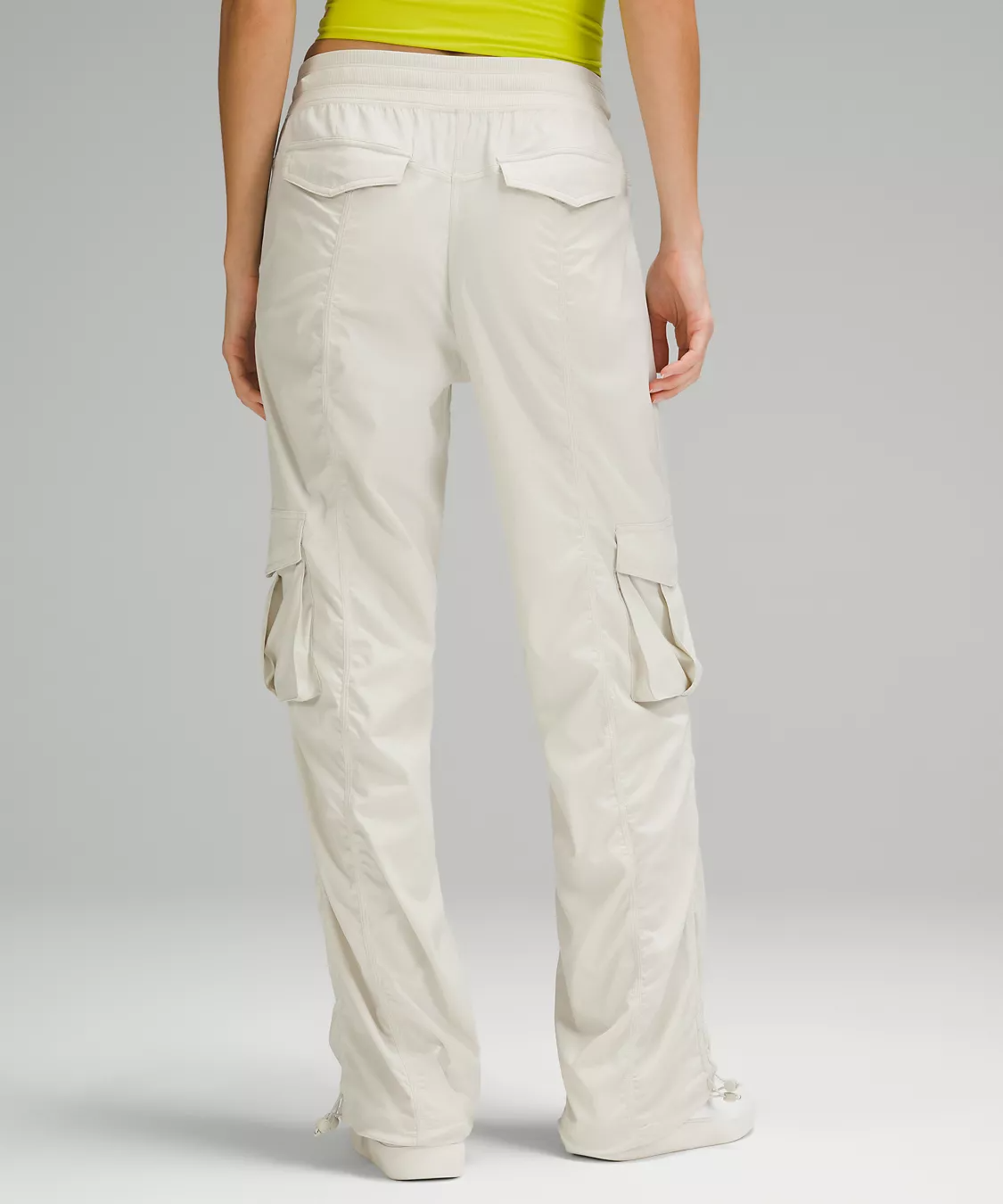 Custom Women Casual Pants White Loose Overalls Mid-Waist Multiple Pockets Retractable Trousers Daily Simple Full-Length Pants,Shuliqi Apparel - Men's Clothing Wholesale Manufacturer,Custom Women Casual Pants White Loose Overalls Mid-Waist Multiple Pockets Retractable Trousers Daily Simple Full-Length Pants