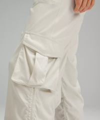 Custom Women Casual Pants White Loose Overalls Mid-Waist Multiple Pockets Retractable Trousers Daily Simple Full-Length Pants,Shuliqi Apparel - Men's Clothing Wholesale Manufacturer,Custom Women Casual Pants White Loose Overalls Mid-Waist Multiple Pockets Retractable Trousers Daily Simple Full-Length Pants