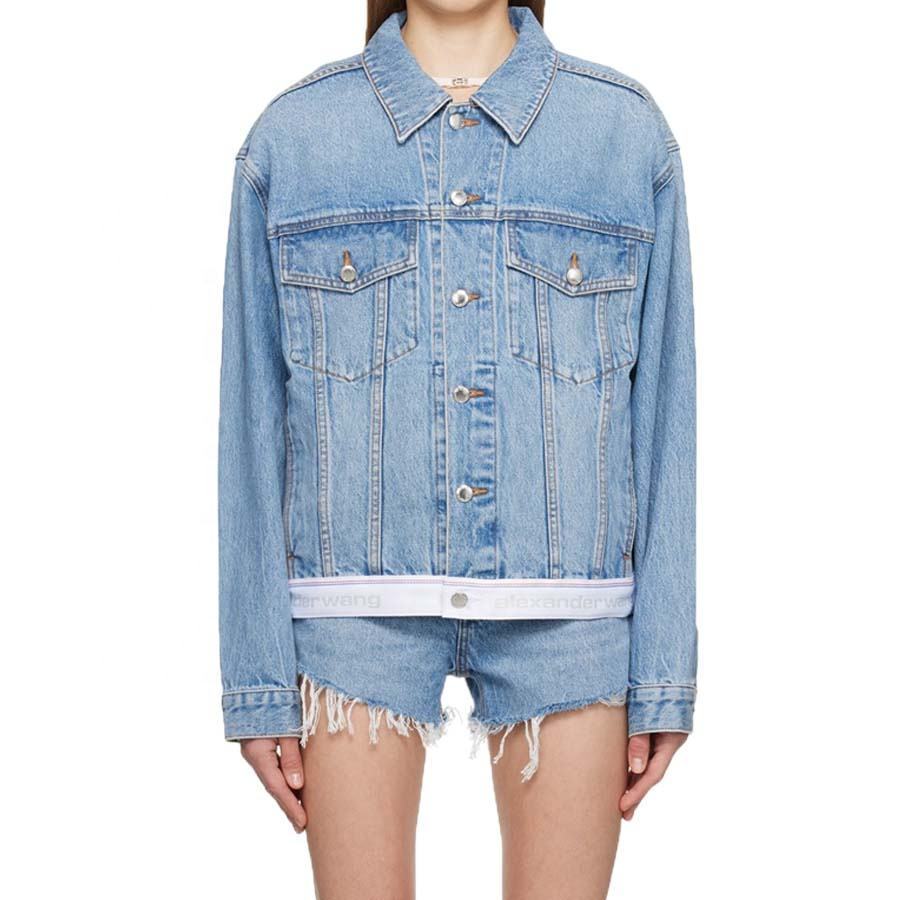 Wholesale custom blue cropped female jackets fall bomber ladies coats motorcycle biker Blue Trucker Denim Jacket for women,Shuliqi Apparel - Men's Clothing Wholesale Manufacturer,Wholesale custom blue cropped female jackets fall bomber ladies coats motorcycle biker Blue Trucker Denim Jacket for women