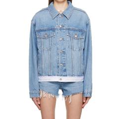 Wholesale custom blue cropped female jackets fall bomber ladies coats motorcycle biker Blue Trucker Denim Jacket for women,Shuliqi Apparel - Men's Clothing Wholesale Manufacturer,Wholesale custom blue cropped female jackets fall bomber ladies coats motorcycle biker Blue Trucker Denim Jacket for women