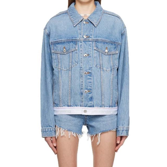Wholesale custom blue cropped female jackets fall bomber ladies coats motorcycle biker Blue Trucker Denim Jacket for women,Shuliqi Apparel - Men's Clothing Wholesale Manufacturer,Wholesale custom blue cropped female jackets fall bomber ladies coats motorcycle biker Blue Trucker Denim Jacket for women