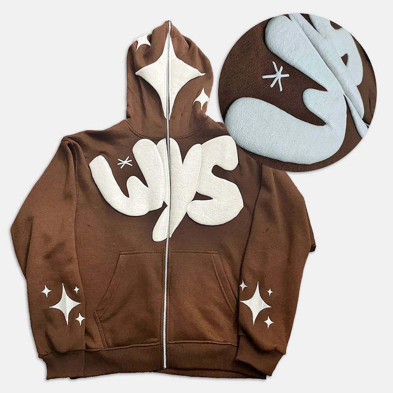 Manufacturer Custom Heavyweight 100% Cotton Streetwear Pullover Full Zip Up Oversized 3D Puff Print Boxy Fit Crop Hoodie for Men,Shuliqi Apparel - Men's Clothing Wholesale Manufacturer,Manufacturer Custom Heavyweight 100% Cotton Streetwear Pullover Full Zip Up Oversized 3D Puff Print Boxy Fit Crop Hoodie for Men