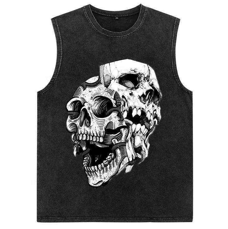 OEM Customize LOGO Men's 100% Cotton Extended Neck Blank Vest Oversized Loose Tank Top Heavyweight Sleeveless Shirts for Men,Shuliqi Apparel - Men's Clothing Wholesale Manufacturer,OEM Customize LOGO Men's 100% Cotton Extended Neck Blank Vest Oversized Loose Tank Top Heavyweight Sleeveless Shirts for Men
