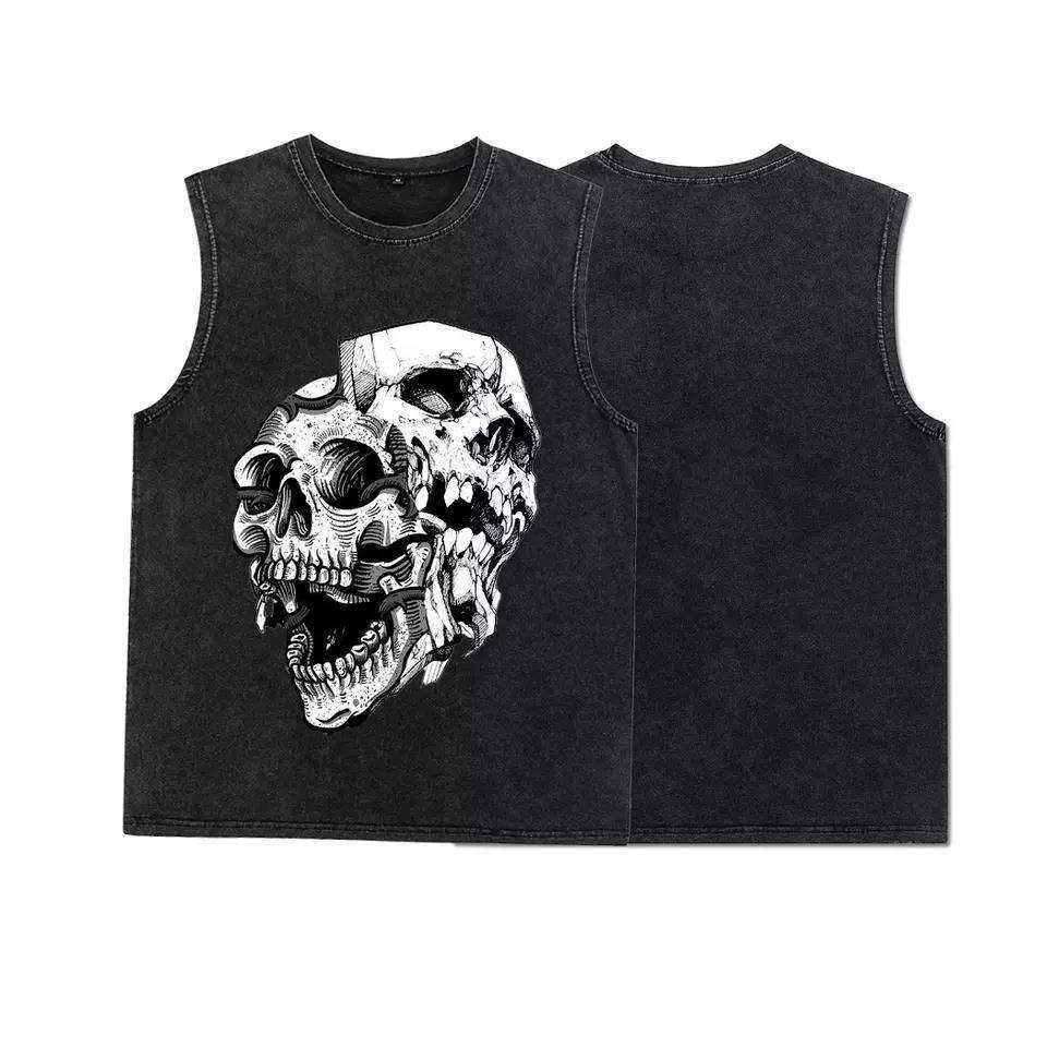 OEM Customize LOGO Men's 100% Cotton Extended Neck Blank Vest Oversized Loose Tank Top Heavyweight Sleeveless Shirts for Men,Shuliqi Apparel - Men's Clothing Wholesale Manufacturer,OEM Customize LOGO Men's 100% Cotton Extended Neck Blank Vest Oversized Loose Tank Top Heavyweight Sleeveless Shirts for Men