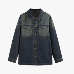 Manufacturers Custom Women Stylish 100% Cotton Denim Collar Button Jacket Jean Shirts For Ladies Women'S Denim,Shuliqi Apparel - Men's Clothing Wholesale Manufacturer,Manufacturers Custom Women Stylish 100% Cotton Denim Collar Button Jacket Jean Shirts For Ladies Women'S Denim