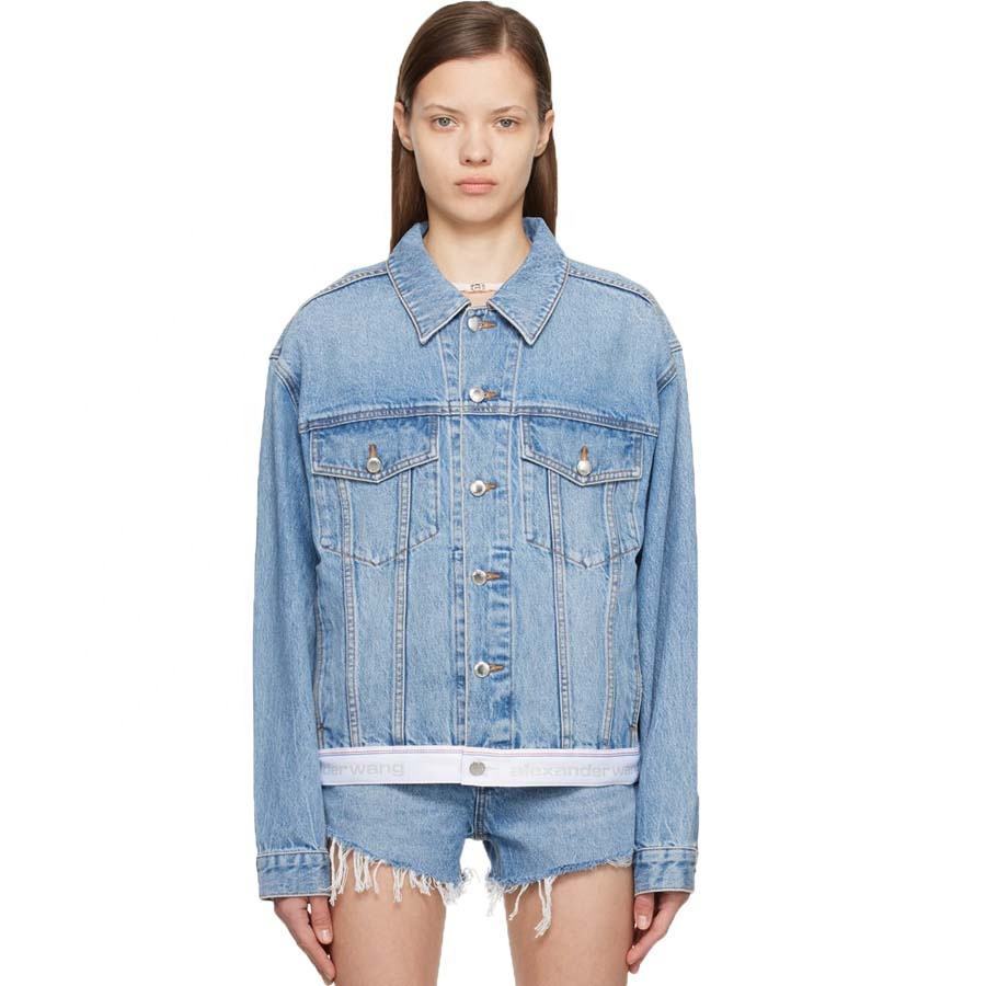 Wholesale custom blue cropped female jackets fall bomber ladies coats motorcycle biker Blue Trucker Denim Jacket for women,Shuliqi Apparel - Men's Clothing Wholesale Manufacturer,Wholesale custom blue cropped female jackets fall bomber ladies coats motorcycle biker Blue Trucker Denim Jacket for women