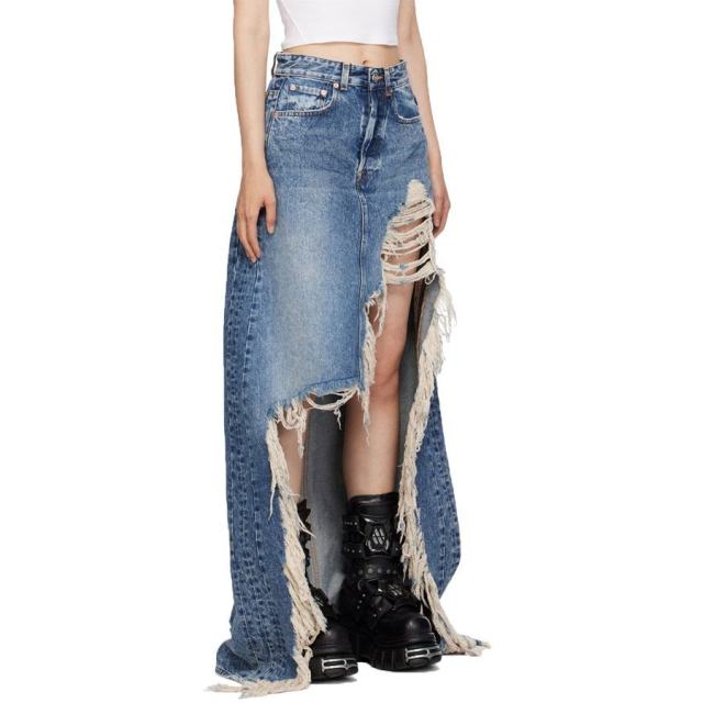Women High Waist Maxi Denim Skirt Asymmetric High Street Long Jeans Skirt distressed Mermaid Denim Frayed Long Skirt,Shuliqi Apparel - Men's Clothing Wholesale Manufacturer,Women High Waist Maxi Denim Skirt Asymmetric High Street Long Jeans Skirt distressed Mermaid Denim Frayed Long Skirt
