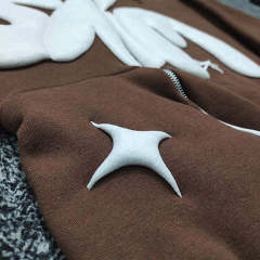 Manufacturer Custom Heavyweight 100% Cotton Streetwear Pullover Full Zip Up Oversized 3D Puff Print Boxy Fit Crop Hoodie for Men,Shuliqi Apparel - Men's Clothing Wholesale Manufacturer,Manufacturer Custom Heavyweight 100% Cotton Streetwear Pullover Full Zip Up Oversized 3D Puff Print Boxy Fit Crop Hoodie for Men