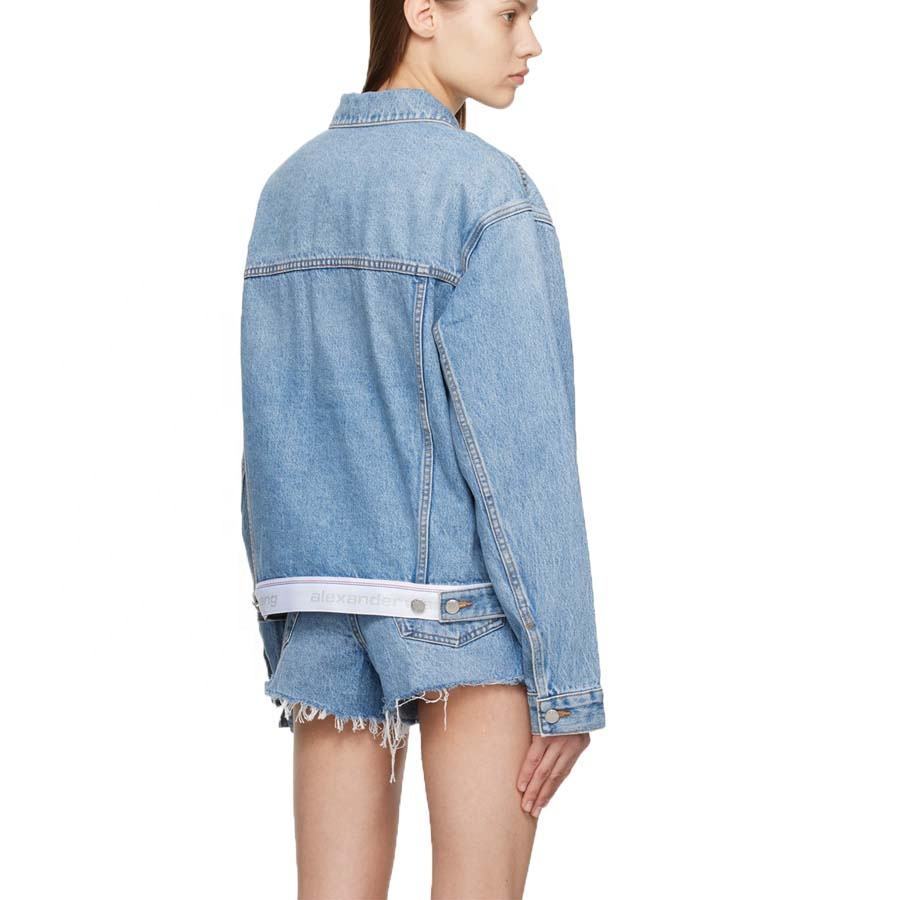 Wholesale custom blue cropped female jackets fall bomber ladies coats motorcycle biker Blue Trucker Denim Jacket for women,Shuliqi Apparel - Men's Clothing Wholesale Manufacturer,Wholesale custom blue cropped female jackets fall bomber ladies coats motorcycle biker Blue Trucker Denim Jacket for women