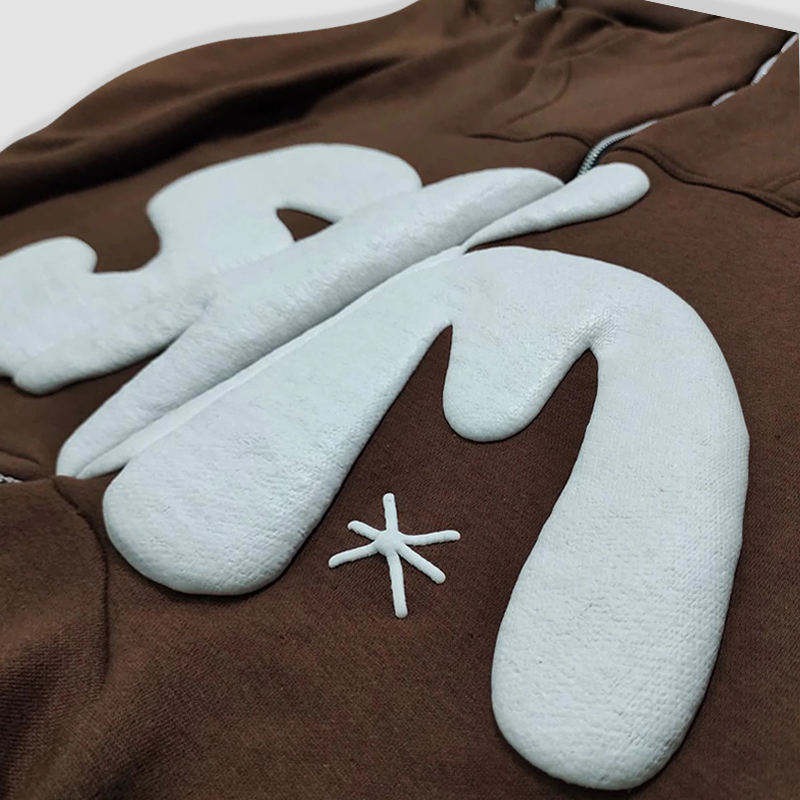 Manufacturer Custom Heavyweight 100% Cotton Streetwear Pullover Full Zip Up Oversized 3D Puff Print Boxy Fit Crop Hoodie for Men,Shuliqi Apparel - Men's Clothing Wholesale Manufacturer,Manufacturer Custom Heavyweight 100% Cotton Streetwear Pullover Full Zip Up Oversized 3D Puff Print Boxy Fit Crop Hoodie for Men
