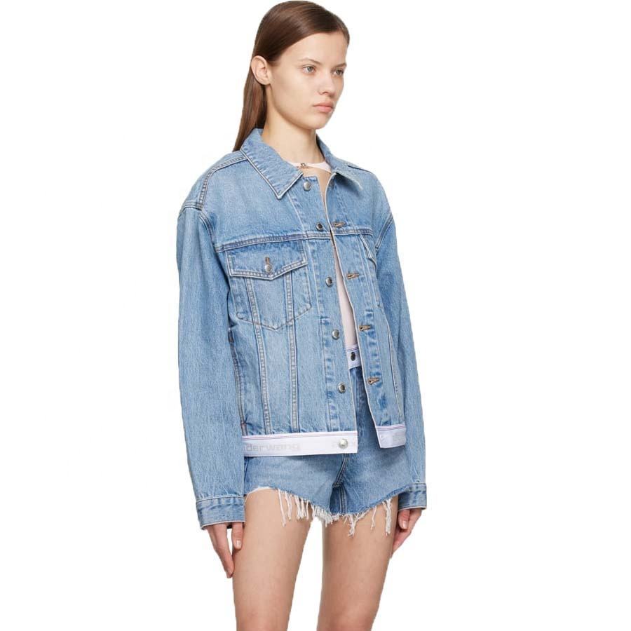 Wholesale custom blue cropped female jackets fall bomber ladies coats motorcycle biker Blue Trucker Denim Jacket for women,Shuliqi Apparel - Men's Clothing Wholesale Manufacturer,Wholesale custom blue cropped female jackets fall bomber ladies coats motorcycle biker Blue Trucker Denim Jacket for women