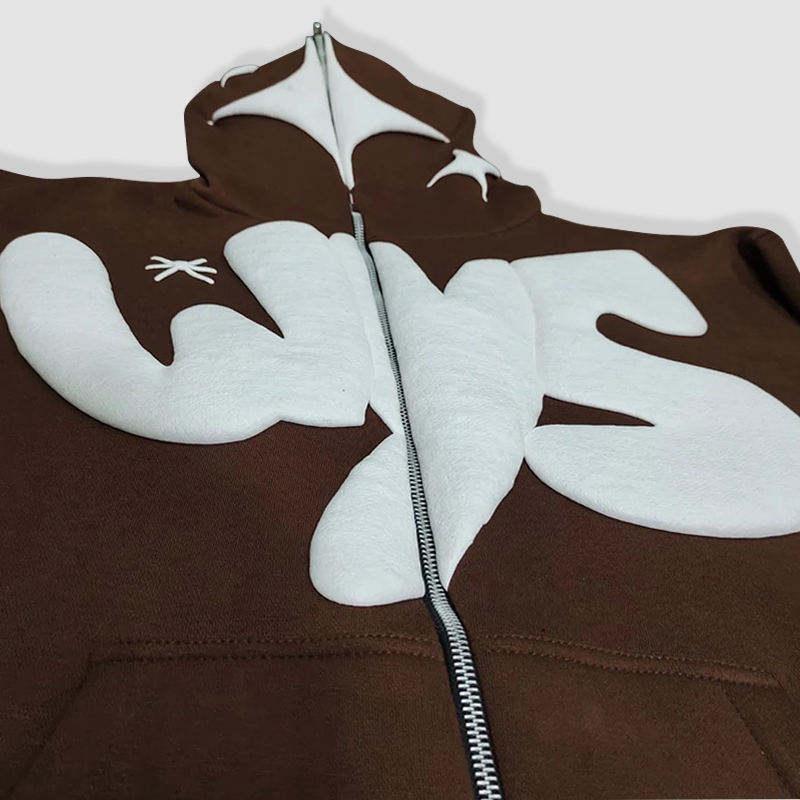 Manufacturer Custom Heavyweight 100% Cotton Streetwear Pullover Full Zip Up Oversized 3D Puff Print Boxy Fit Crop Hoodie for Men,Shuliqi Apparel - Men's Clothing Wholesale Manufacturer,Manufacturer Custom Heavyweight 100% Cotton Streetwear Pullover Full Zip Up Oversized 3D Puff Print Boxy Fit Crop Hoodie for Men