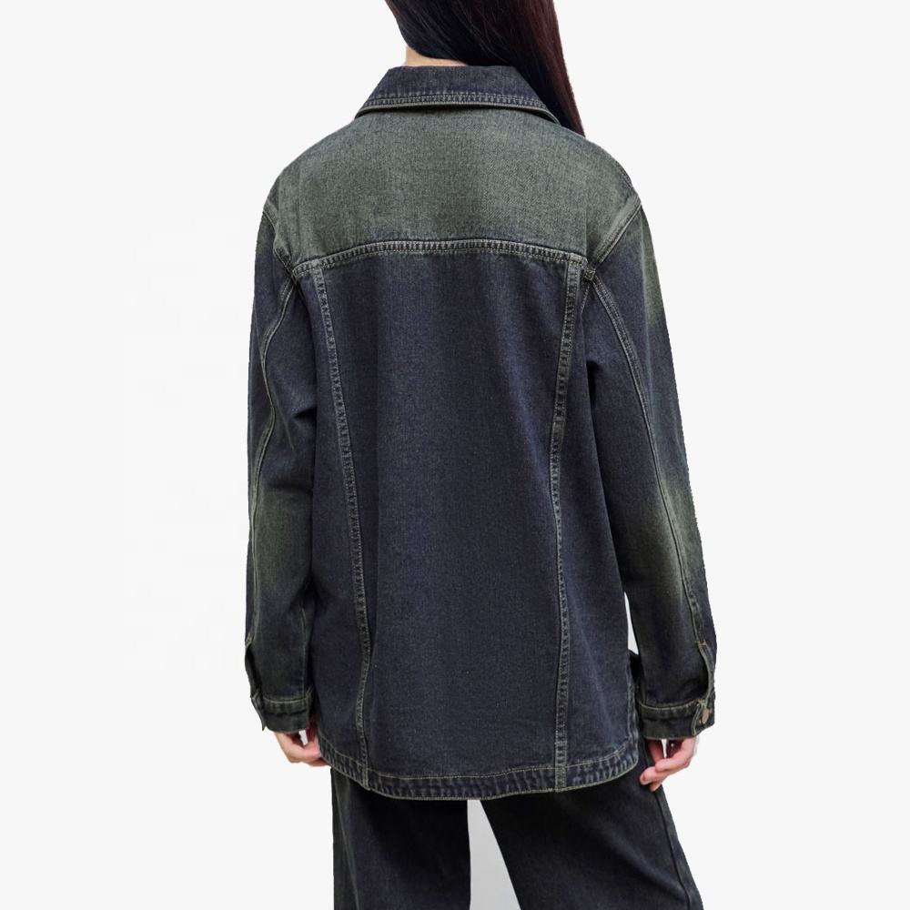 Manufacturers Custom Women Stylish 100% Cotton Denim Collar Button Jacket Jean Shirts For Ladies Women'S Denim,Shuliqi Apparel - Men's Clothing Wholesale Manufacturer,Manufacturers Custom Women Stylish 100% Cotton Denim Collar Button Jacket Jean Shirts For Ladies Women'S Denim