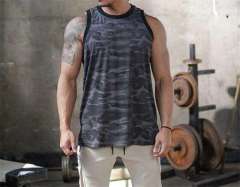 New crewneck sports quick dry vest men's brother solid color mesh breathable training fitness clothes,Shuliqi Apparel - Men's Clothing Wholesale Manufacturer,New crewneck sports quick dry vest men's brother solid color mesh breathable training fitness clothes