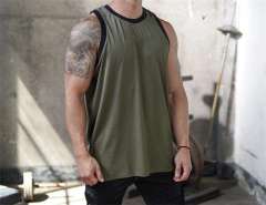 New crewneck sports quick dry vest men's brother solid color mesh breathable training fitness clothes,Shuliqi Apparel - Men's Clothing Wholesale Manufacturer,New crewneck sports quick dry vest men's brother solid color mesh breathable training fitness clothes