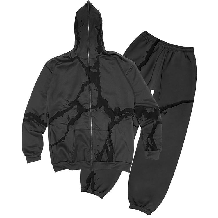 Custom Logo Basic Blank Jogger Flare Sweatpants Cropped Hoodie Men Solid Color Sweat Suit Mens Two Piece Sets Tracksuit,Shuliqi Apparel - Men's Clothing Wholesale Manufacturer,Custom Logo Basic Blank Jogger Flare Sweatpants Cropped Hoodie Men Solid Color Sweat Suit Mens Two Piece Sets Tracksuit