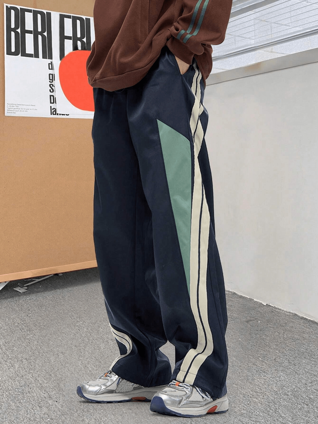 Custom Loose Sport Patchwork Pants Windbreaker Waterproof Track Baggy Nylon Pants Men,Shuliqi Apparel - Men's Clothing Wholesale Manufacturer,Custom Loose Sport Patchwork Pants Windbreaker Waterproof Track Baggy Nylon Pants Men