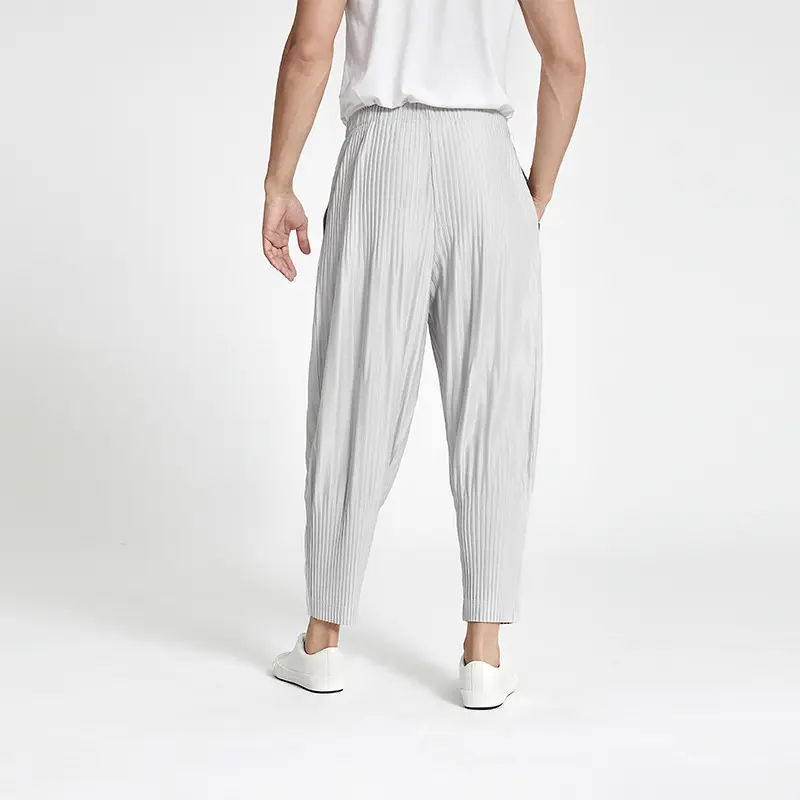 Manufacturer Custom High Quality pleated casual pants for men comfortable pleated elastic waist all-fit For Man,Shuliqi Apparel - Men's Clothing Wholesale Manufacturer,Manufacturer Custom High Quality pleated casual pants for men comfortable pleated elastic waist all-fit For Man