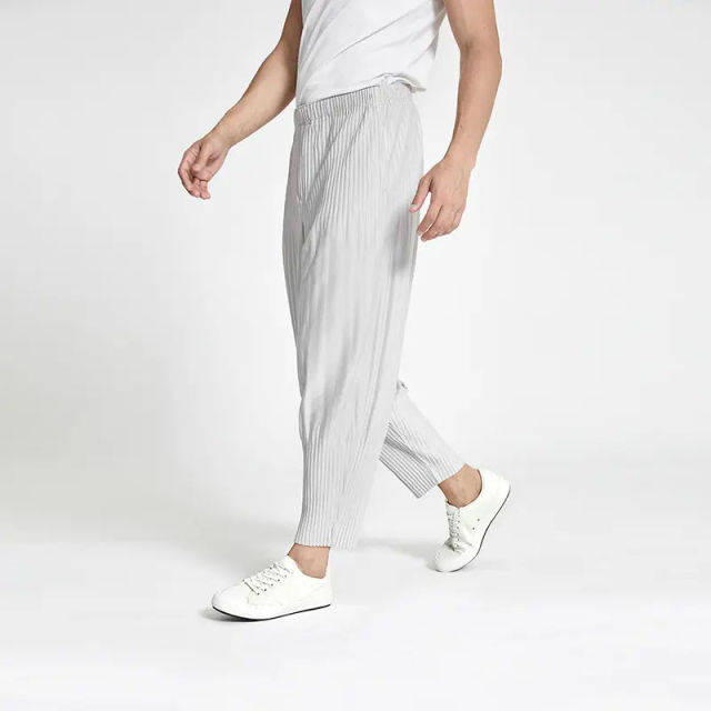 Manufacturer Custom High Quality pleated casual pants for men comfortable pleated elastic waist all-fit For Man,Shuliqi Apparel - Men's Clothing Wholesale Manufacturer,Manufacturer Custom High Quality pleated casual pants for men comfortable pleated elastic waist all-fit For Man
