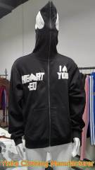 New Fashion Streetwear Hip Hop Art Crack Puff Print Zipper Mask Hood Full Face Zip Hoodie For Men,Shuliqi Apparel - Men's Clothing Wholesale Manufacturer,New Fashion Streetwear Hip Hop Art Crack Puff Print Zipper Mask Hood Full Face Zip Hoodie For Men