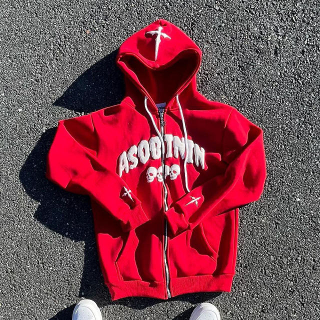 OEM Custom 100% cotton heavyweight full face oversized zip up hoodie mens 3d puff print cropped full zip up hoodie manufacturer,Shuliqi Apparel - Men's Clothing Wholesale Manufacturer,OEM Custom 100% cotton heavyweight full face oversized zip up hoodie mens 3d puff print cropped full zip up hoodie manufacturer